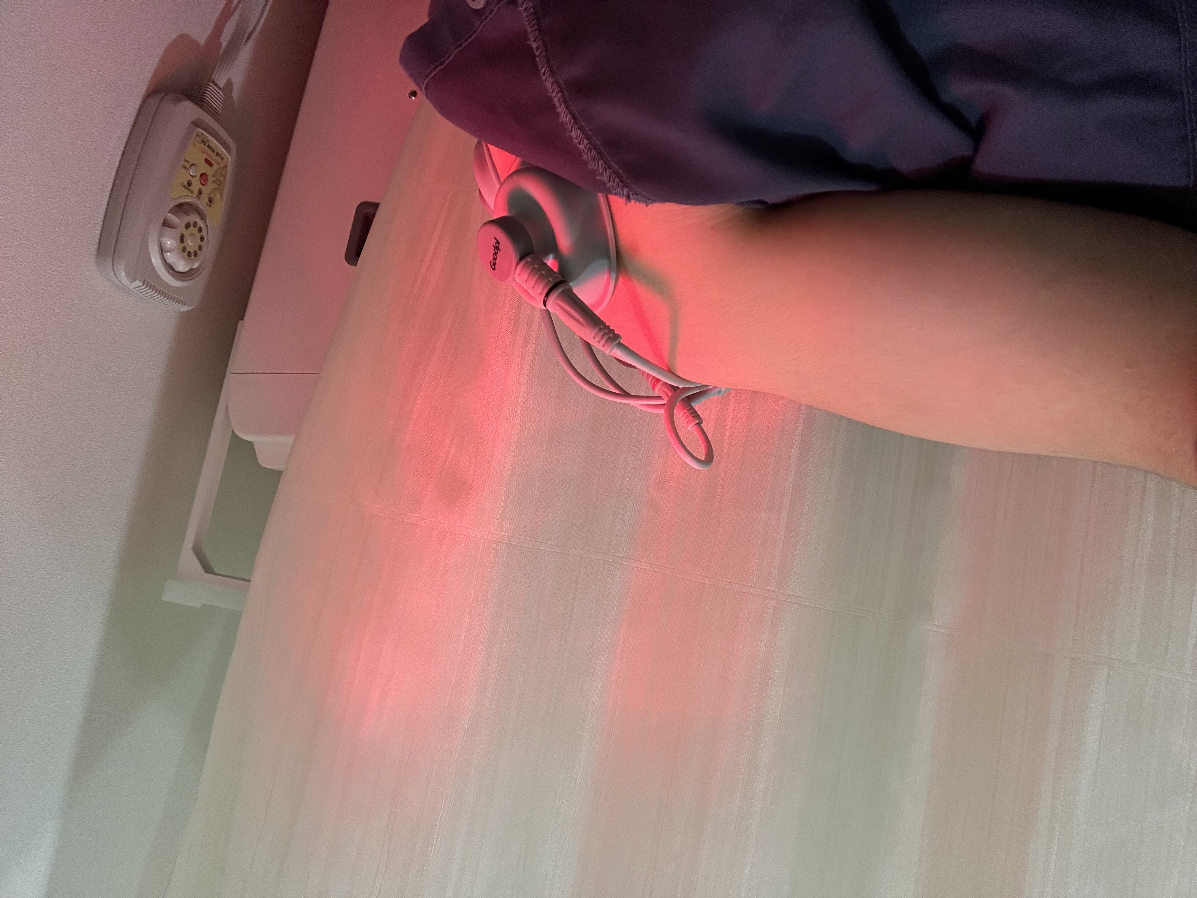 Shoulder treatment at rehab